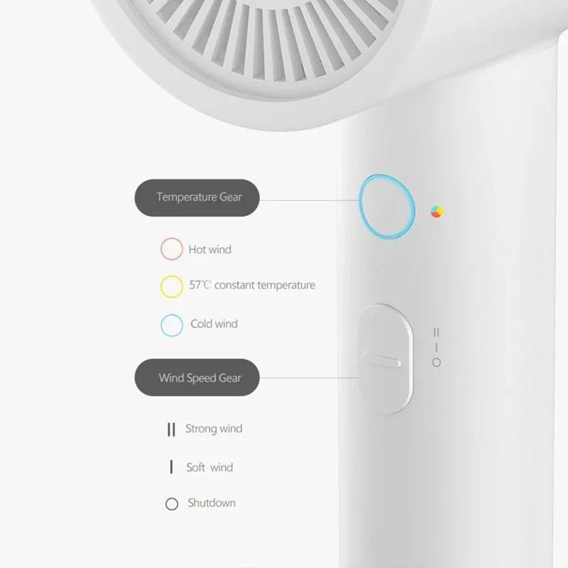 سشوار میجیا مدل Ionic Hair Dryer H300