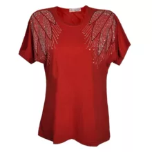 بلوز آستین کوتاه زنانه مدل 85701