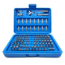 سری پیچ گوشتی شارژی و ساعتی مدل All in One بسته 125 عددی