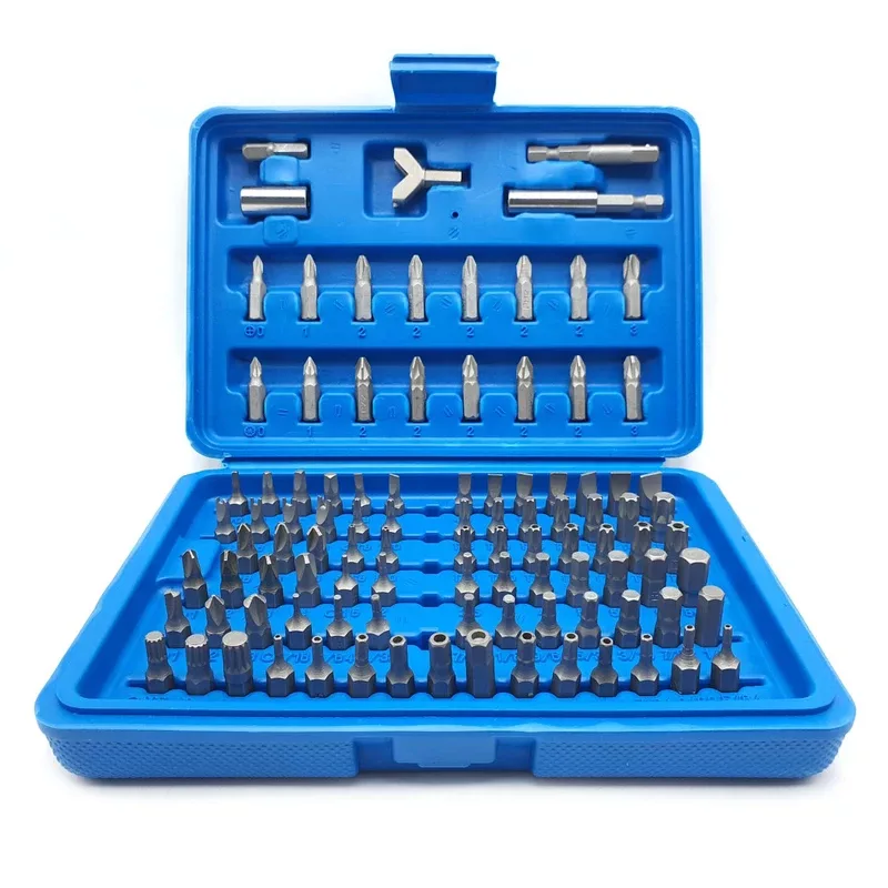 سری پیچ گوشتی شارژی و ساعتی مدل All in One بسته 125 عددی