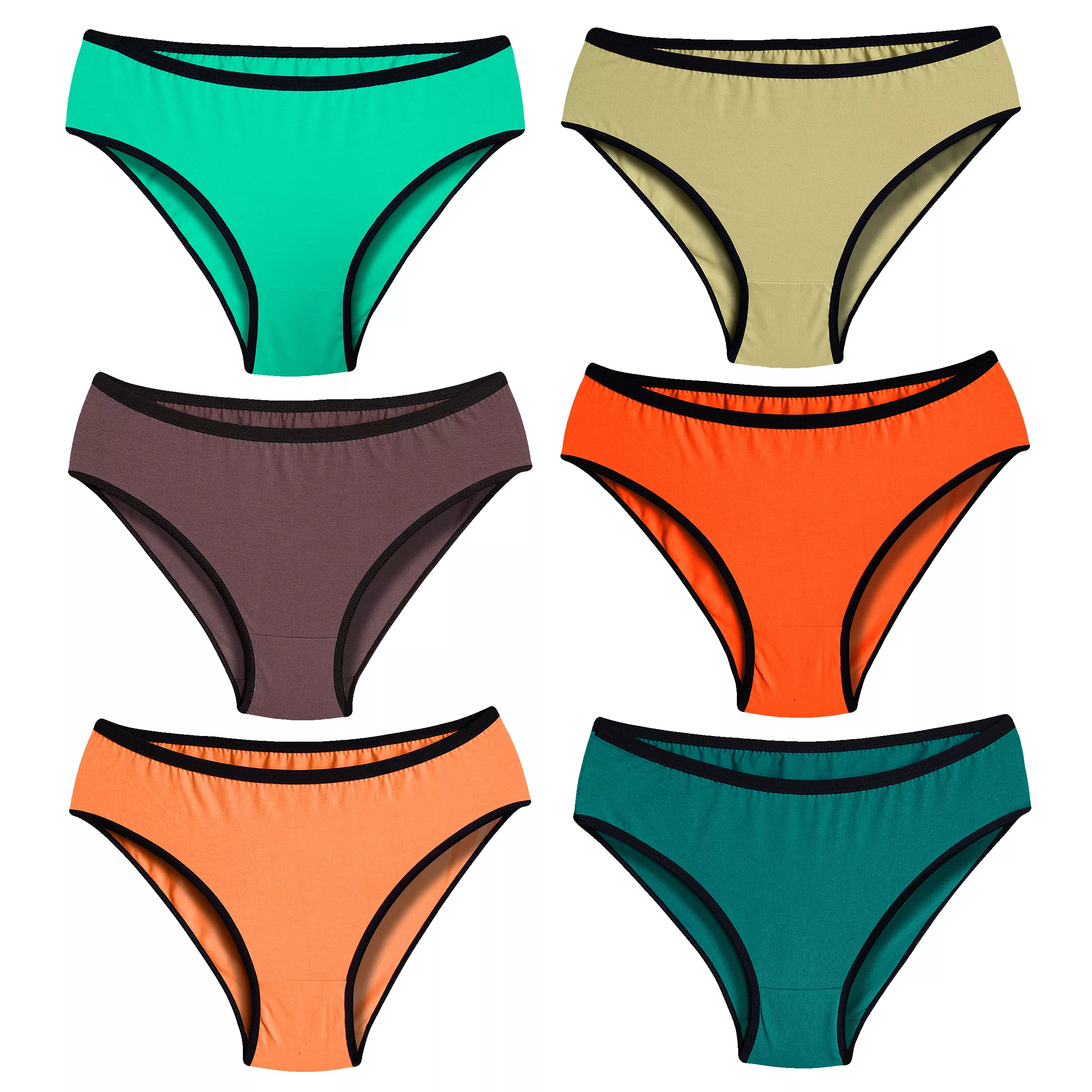 شورت زنانه مای آندیز مدل پروانه بسته  6 عددی