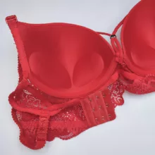 ست شورت و سوتین زنانه مدل پوش آپ هارنس دار کد 686003st