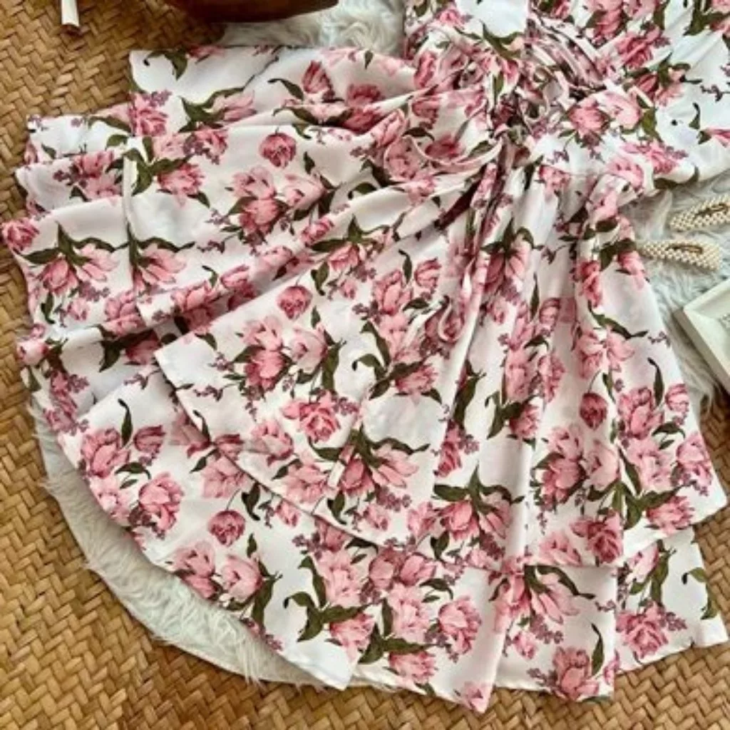 پیراهن یقه دکلته زنانه مدل بلا