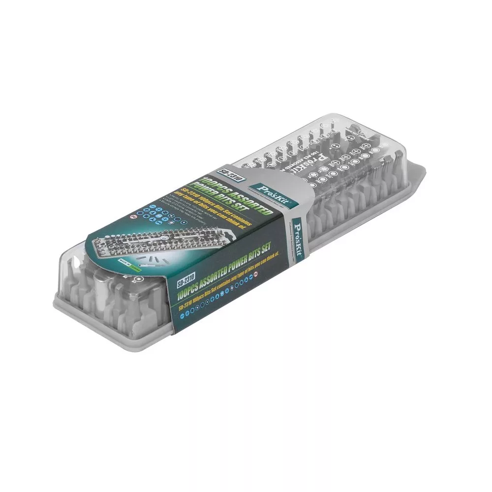 پیچ گوشتی و سری پیچ گوشتی پروسکیت مدل SD-2310 مجموعه 100 عددی