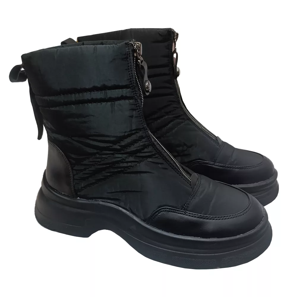 نیم بوت زنانه مدل جلو زیپ کد 4106