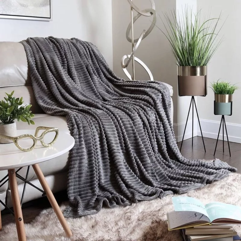 پتو مسافرتی مدل پلیسه سایز 200x220 سانتی متر