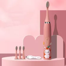 مسواک برقی مدل ultrasonic به همراه 3 سری یدک