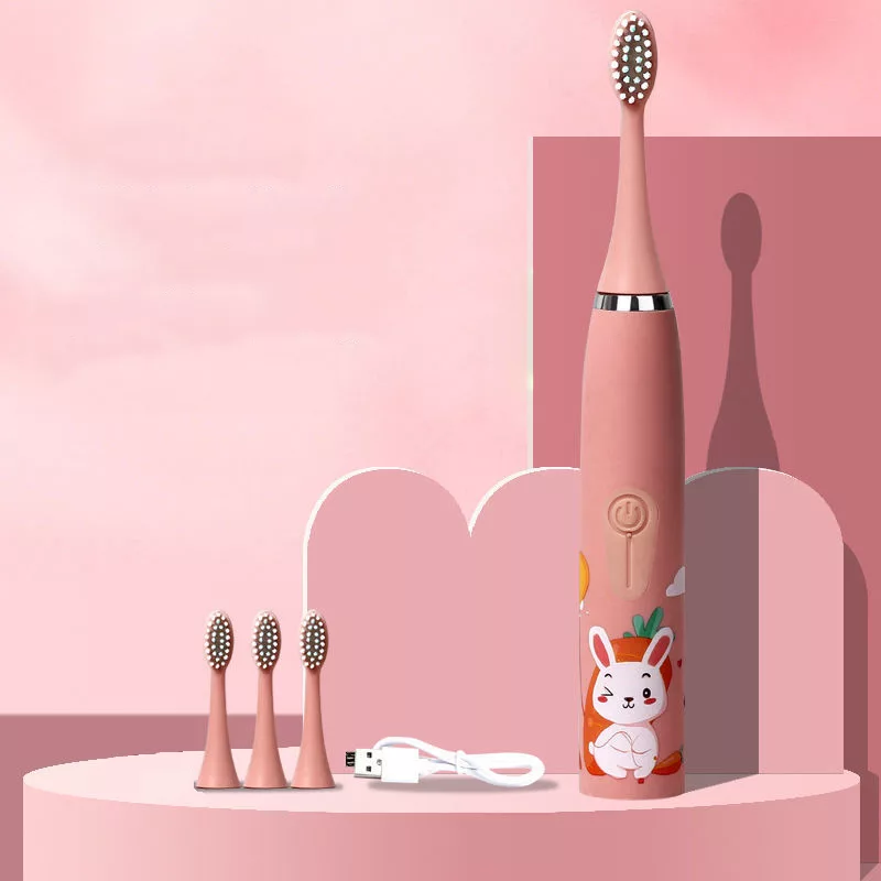 مسواک برقی مدل ultrasonic به همراه 3 سری یدک