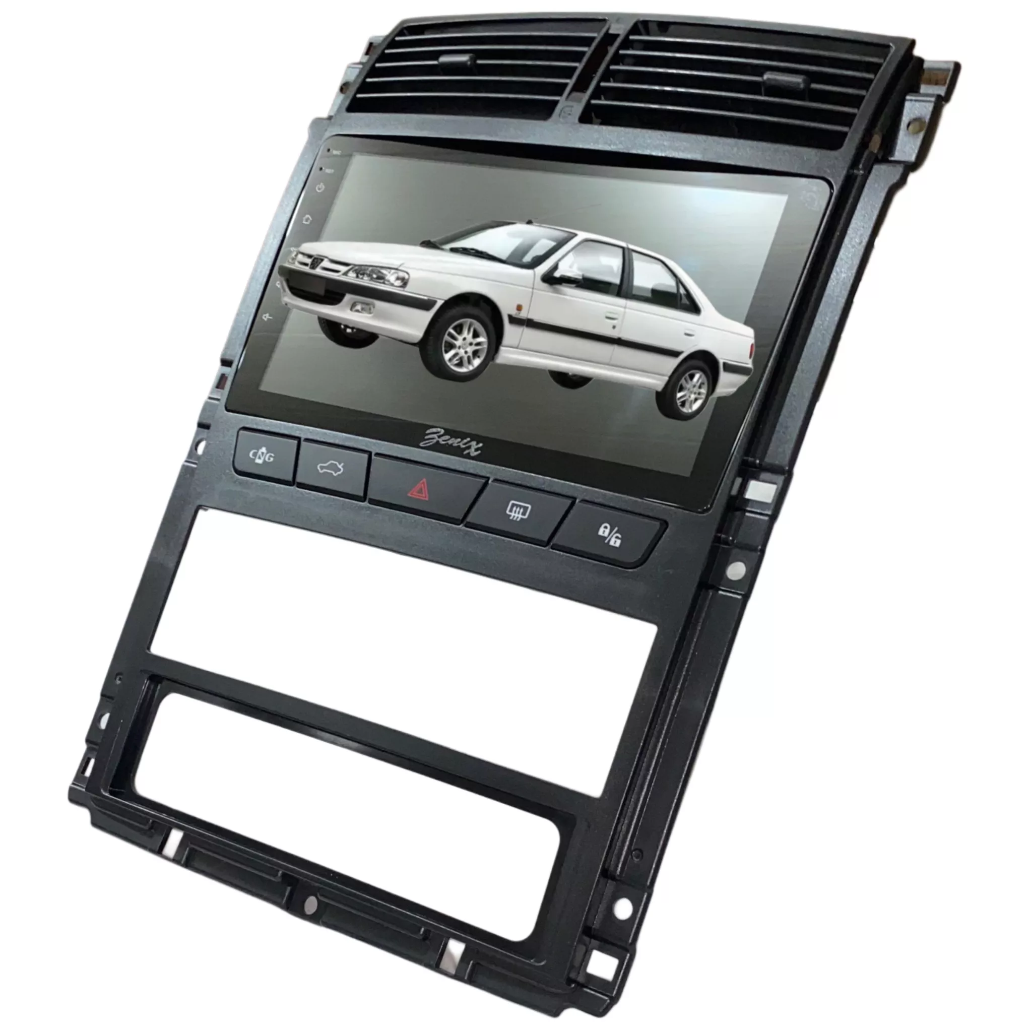 پخش کننده تصویری خودرو بنیکس کد 0168 مناسب برای پژو پارس