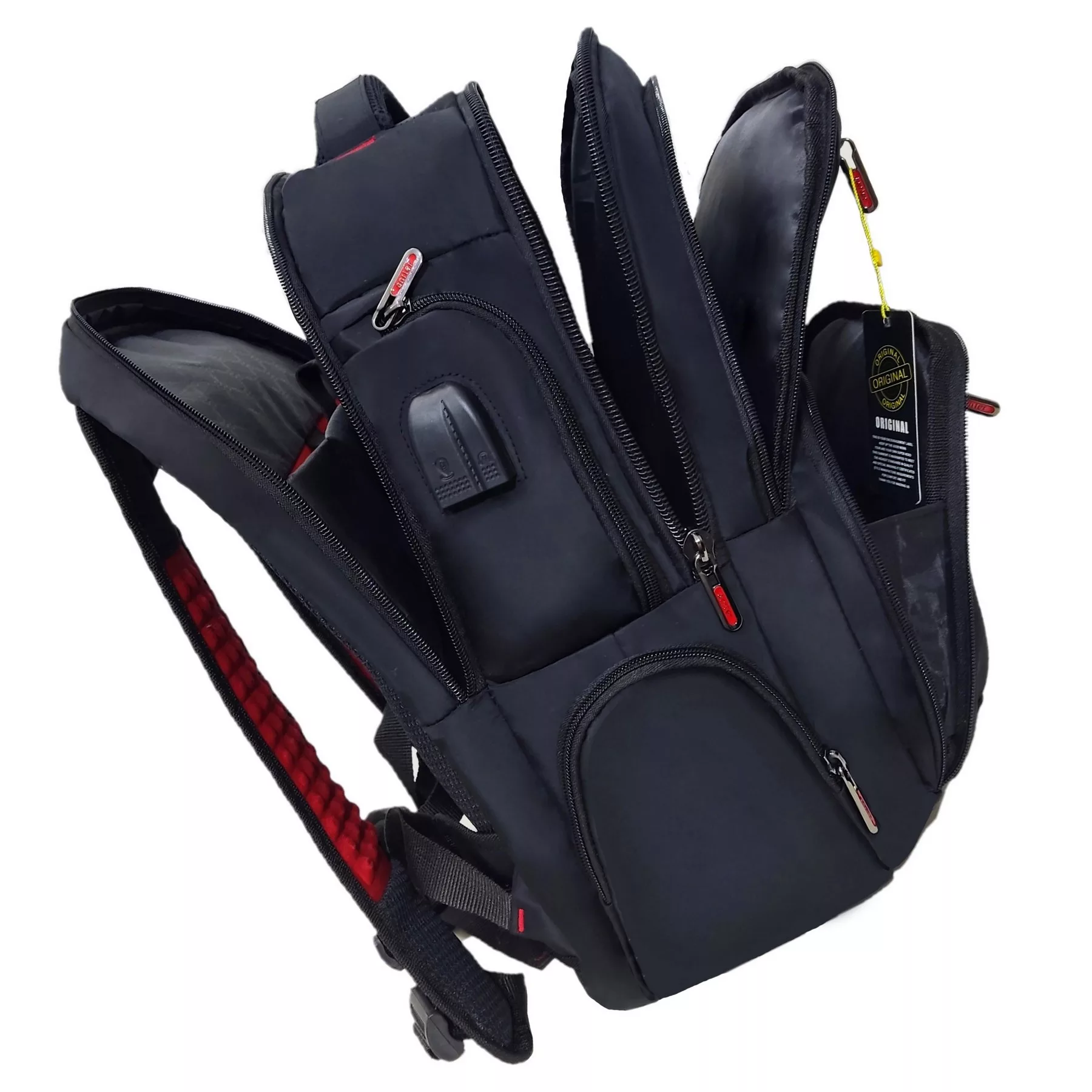 کوله پشتی لپ تاپ آنتلر مدل Black Rock مناسب برای لپ تاپ تا 17 اینچی