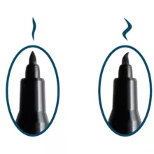 ماژیک حرفه ای ماروی یوشیدا مدل LePen Flex بسته 12 عددی