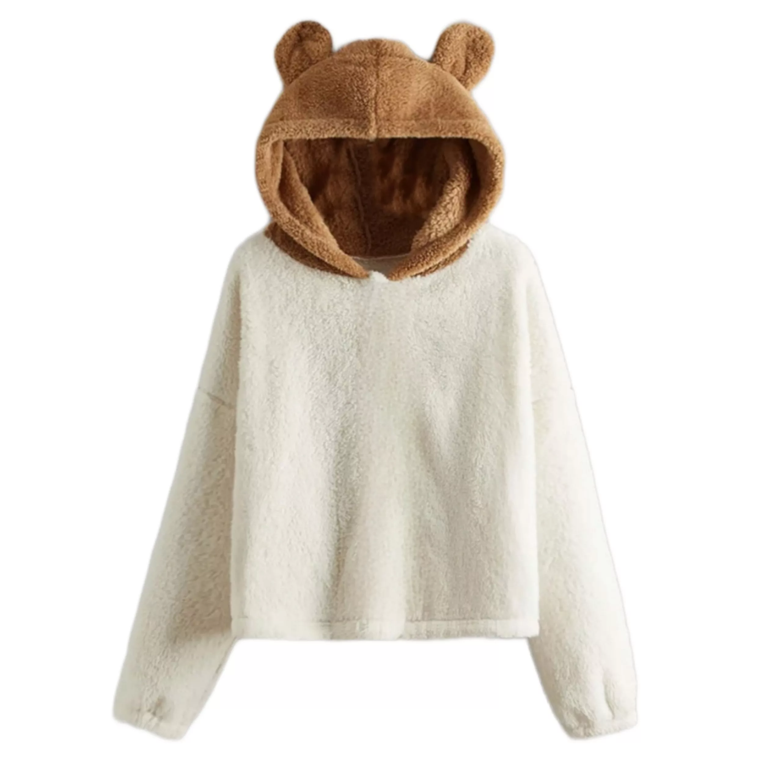 ست هودی و شلوار زنانه مدل بگ طرح مولتی کالر