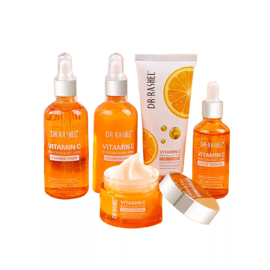 مجموعه مراقبت از پوست دکتر راشل مدل  ویتامین C بسته 5 عددی