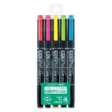 ماژیک زبرا مدل Optex Care بسته 5 عددی