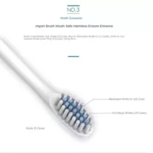 مسواک برقی مدل ZD-X3 به همراه سری یدک بسته 4 عددی