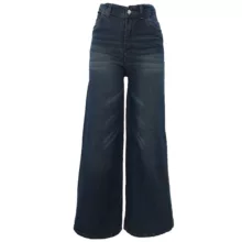 شلوار جین زنانه مدل فول بگ کمر کشی کد 9549