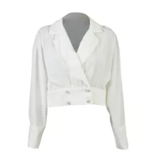 بلوز زنانه مدل کراپ کد MDSS-CG8312