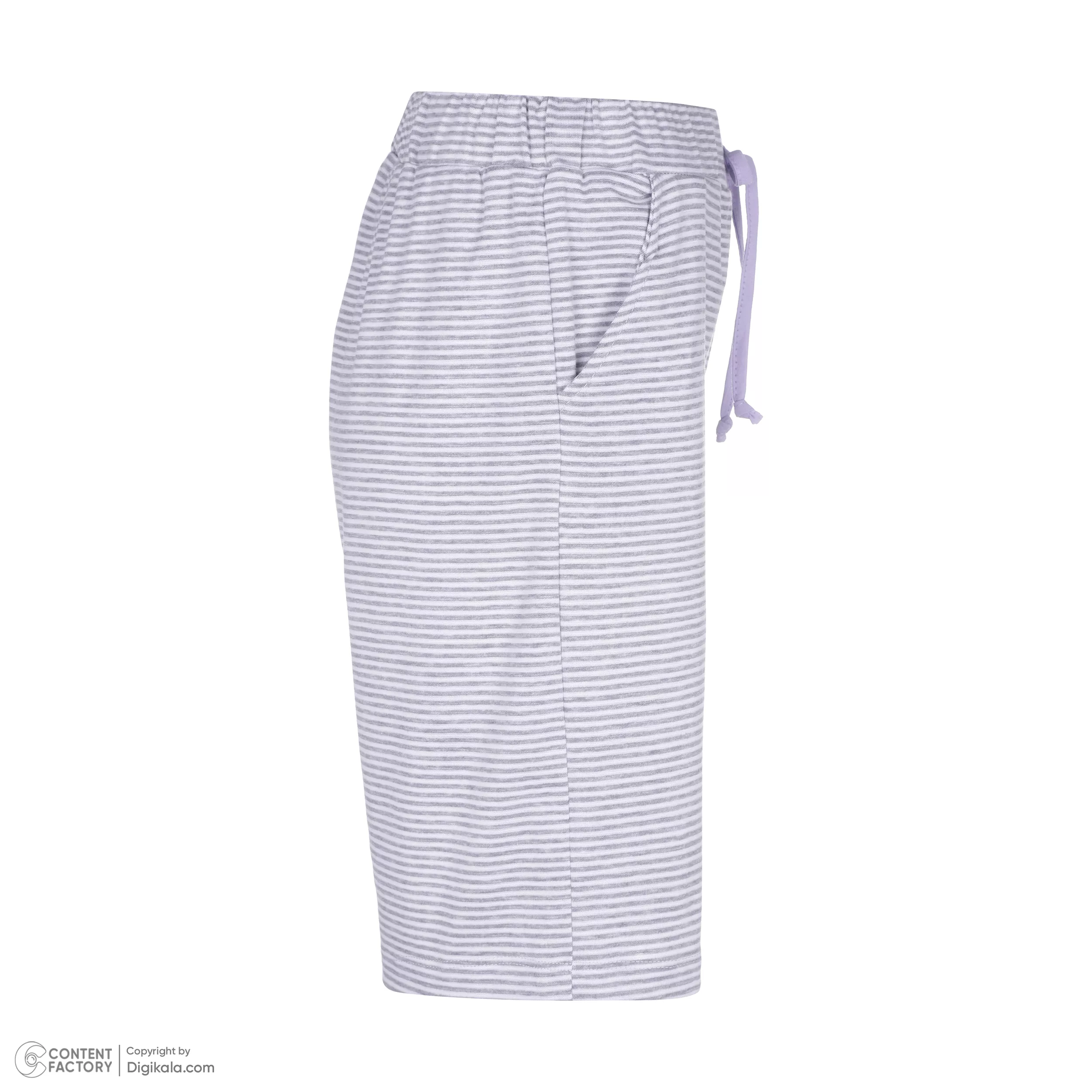 ست تی شرت و شلوارک زنانه لوینت  مدل پاستیلی