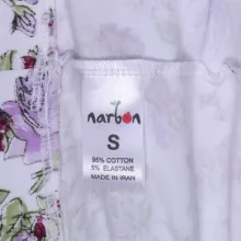 ست تی شرت آستین کوتاه و شلوارک راحتی زنانه ناربن مدل 15211145