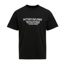 تی‌شرت لانگ آستین کوتاه زنانه مدل پروانه PJ1306