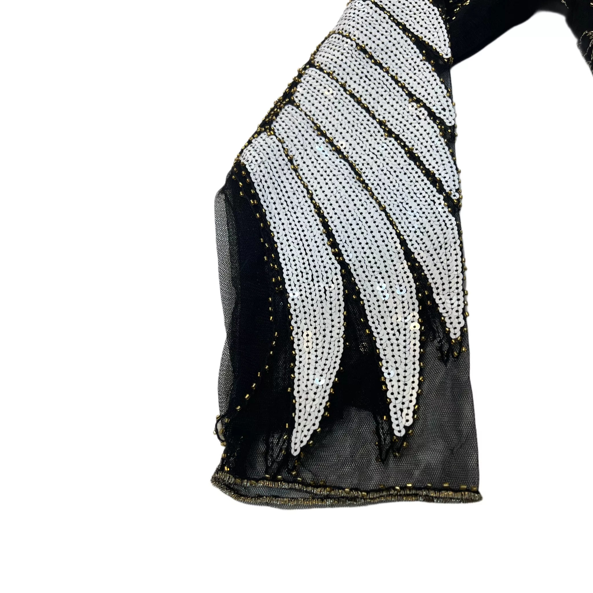 بلوز آستین بلند یقه گرد زنانه مدل X33RT رنگ مشکی