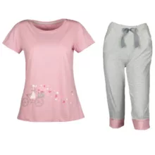 ست تی شرت و شلوار زنانه مدل Sb-M-0857-p