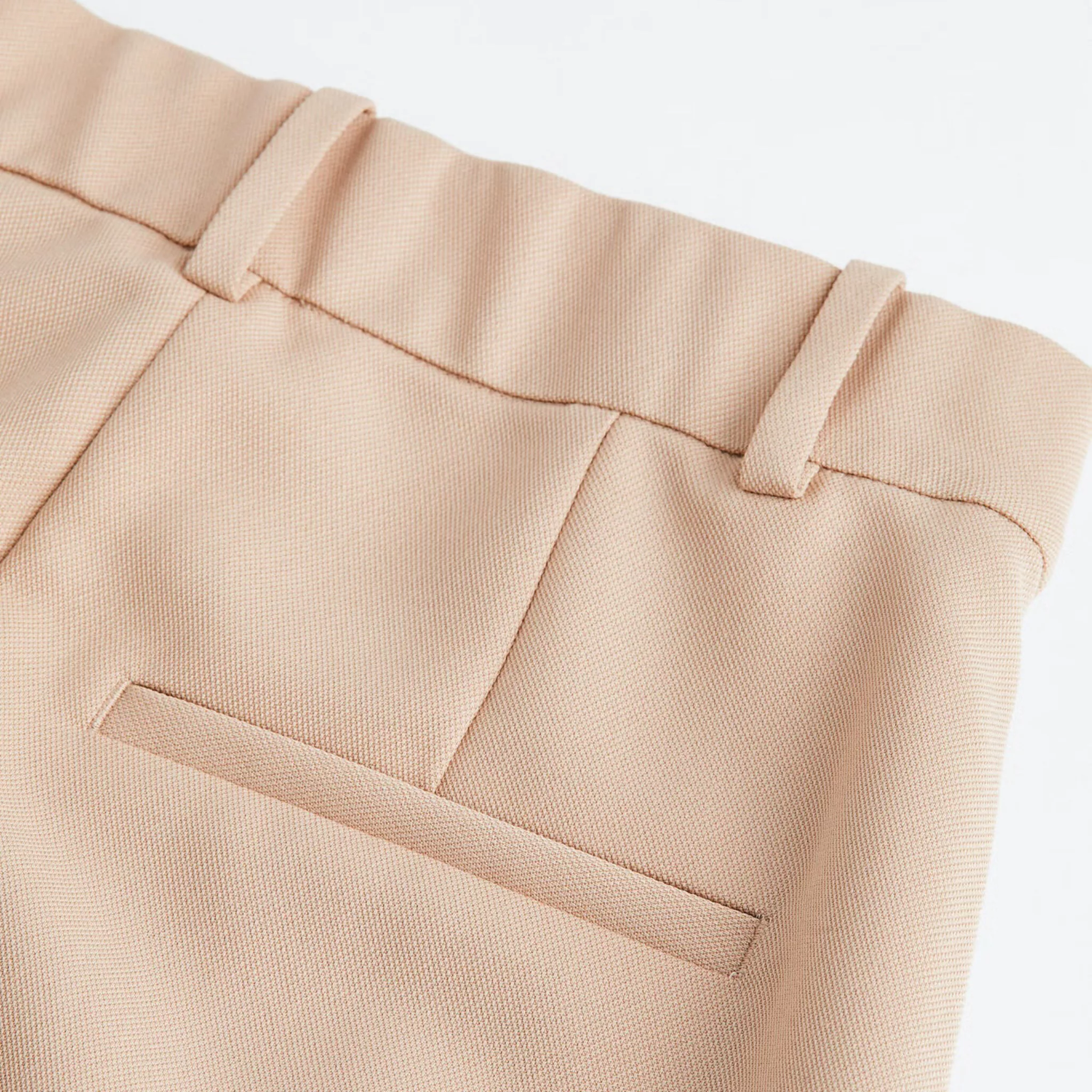 شلوار راسته زنانه مدل 0026 رنگ کرم