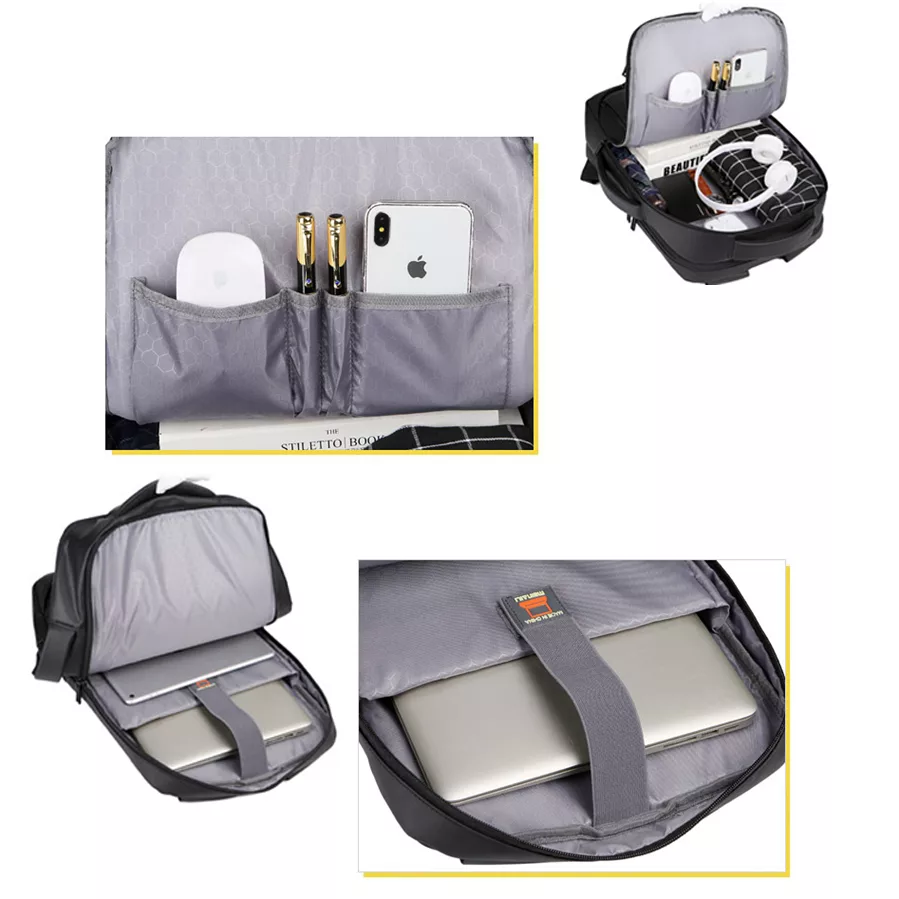 کوله پشتی لپ تاپ مدل 1900 مناسب برای لپ تاپ تا 15.6 اینچی