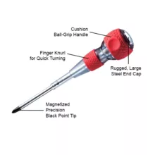 پیچ گوشتی ضربه خور وسل مدل ballgrip250(PH2x150) سایز 150 میلی متر