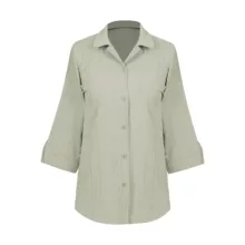 شومیز آستین بلند زنانه بنیس مدل 34150302 رنگ سبز