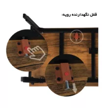 میز لپ تاپ مدل Mehr 4060_1