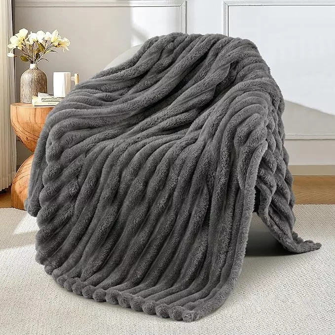 پتو آقای طرح مدل پلیسه سایز 150x200سانتی متر