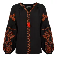 بلوز آستین بلند زنانه ای اس کیو مدل 1825