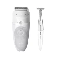 اپیلاتور براون مدل SES5825 به همراه پیرایشگر براون مدل FG1100