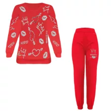 ست سویشرت و شلوار زنانه مدل لبخند کد 01