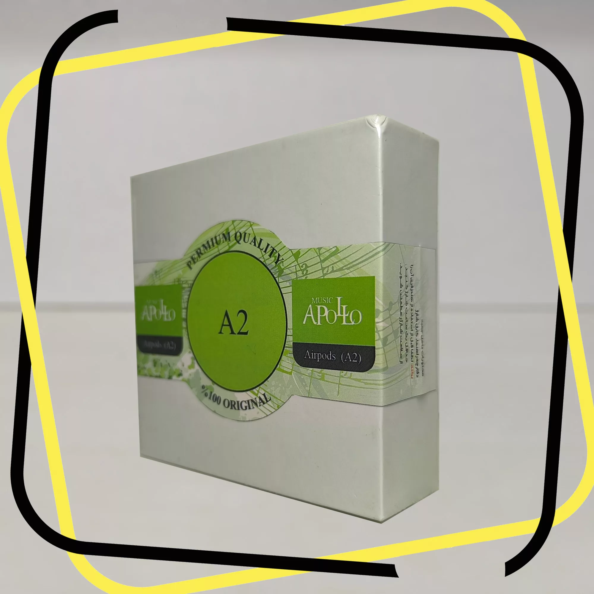 هدفون بلوتوثی موزیک آپولو مدل TWSA2 SECURE