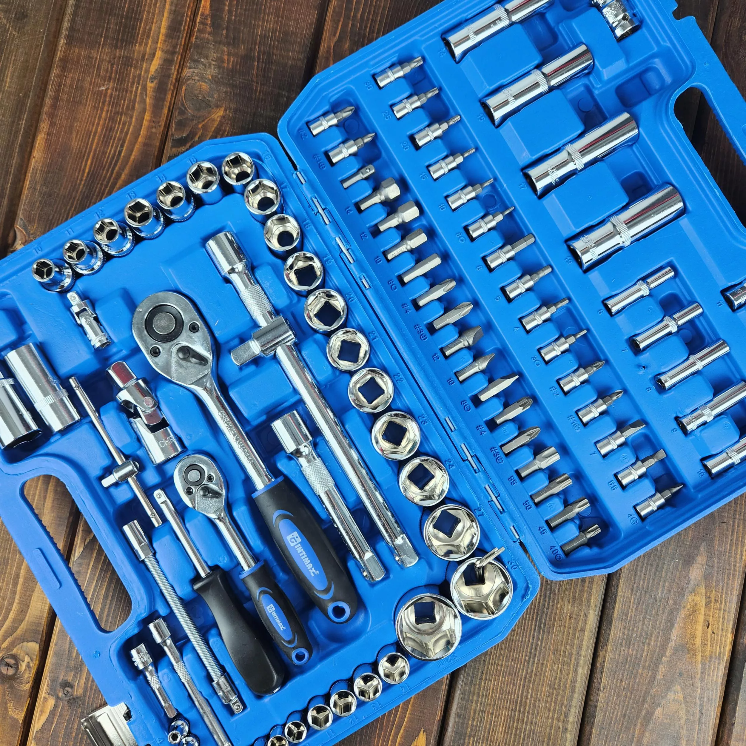 جعبه بکس صنعتی اینتیمکس مدل 4004 مجموعه 94 عددی