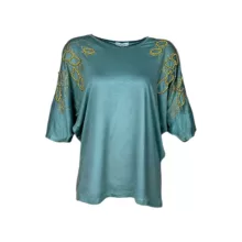 بلوز آستین کوتاه زنانه مدل AM114