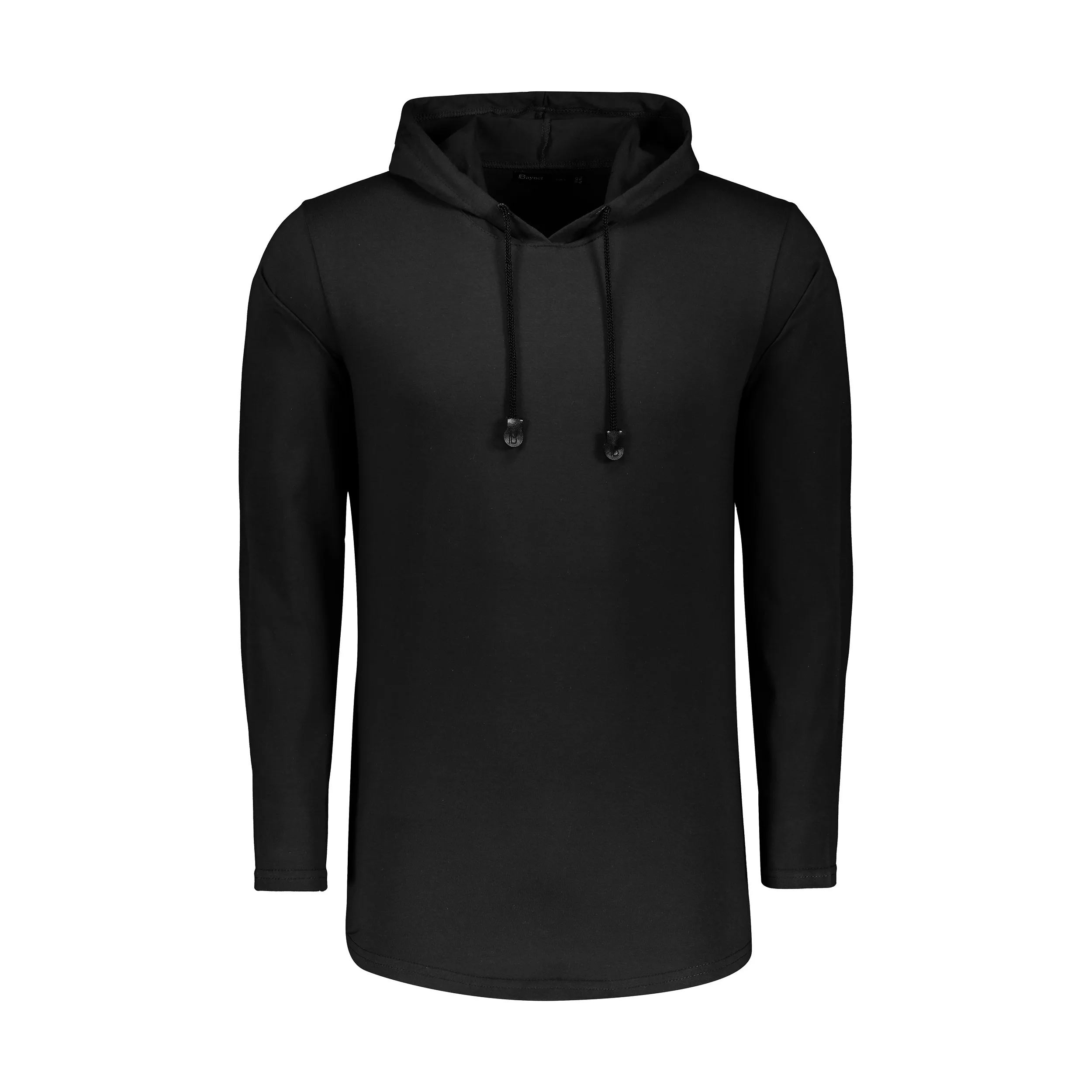 تی شرت کلاه دار مردانه باینت مدل 511-1 رنگ مشکی