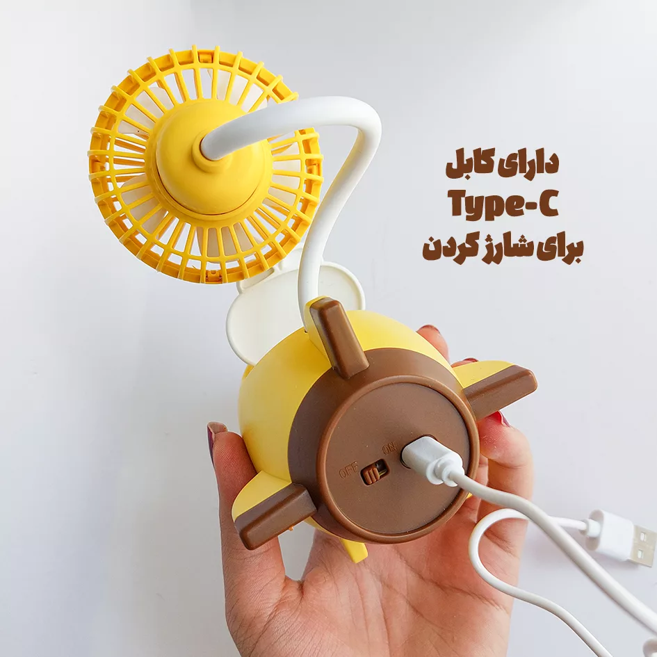 تراش رومیزی مدل فن دار طرح پنکه به همراه مداد الیپون هیولا و پاک کن بیسکویتی بسته 6 عددی
