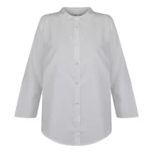 شومیز آستین بلند زنانه لوناکوک  مدل یقه خرگوشی