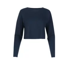 بلوز آستین بلند زنانه سرژه مدل 203564 رنگ سرمه ای