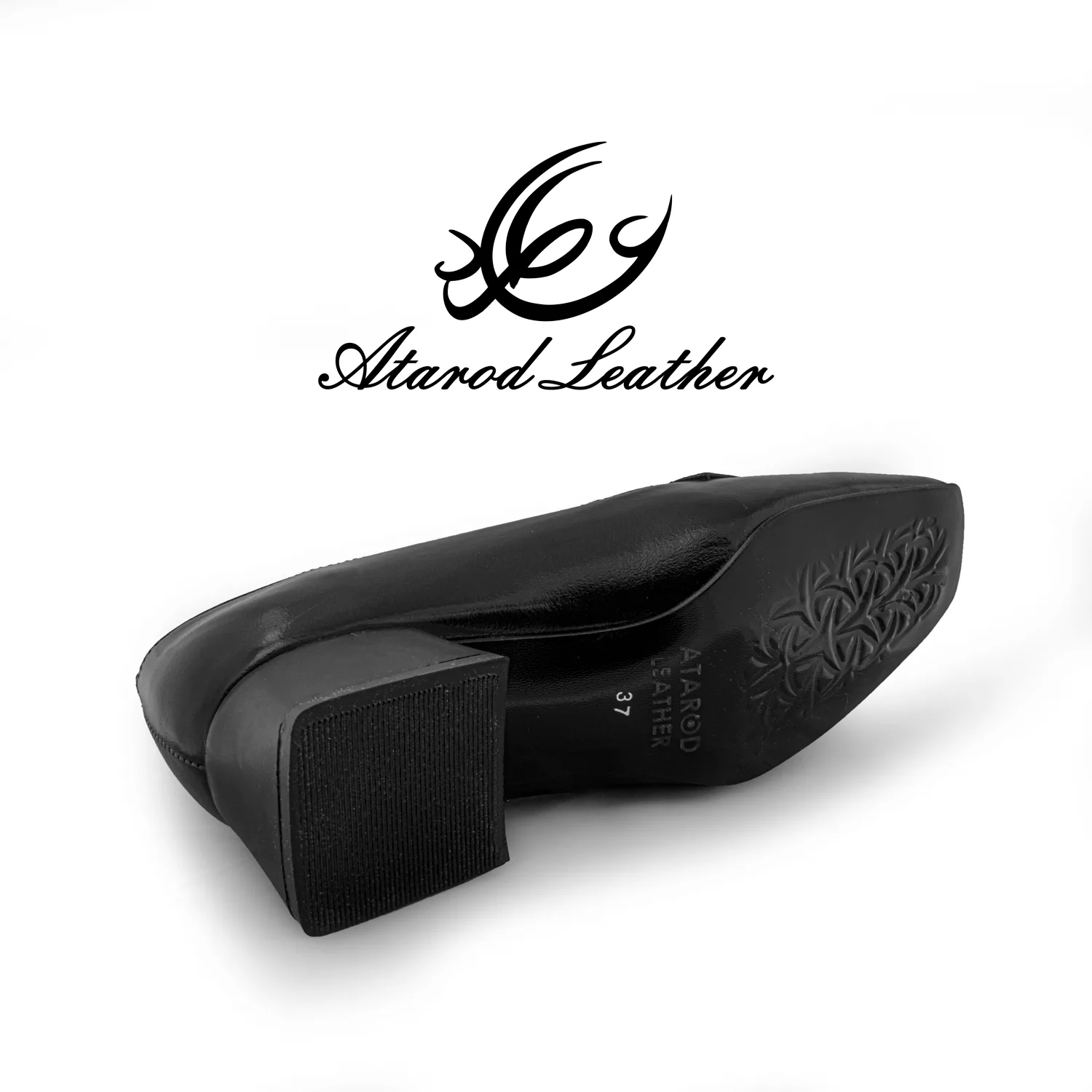 کفش زنانه چرم عطارد مدل چرم طبیعی کد SH305