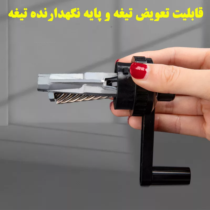 تراش رومیزی تن وین مدل 10 حالته سمباده دار کد MS8029