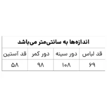 بلوز آستین بلند زنانه مدل کبریتی گلدوزی شده رنگ آجری
