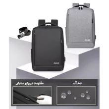 کوله پشتی لپ تاپ آلوا مدل omt مناسب برای لپ تاپ تا 15.6 اینچی