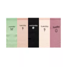 شورت زنانه دومینانت مدل نخی کد 57-33000 بسته 5 عددی