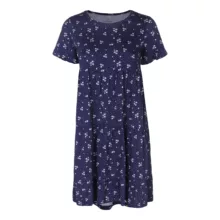 پیراهن آستین کوتاه راحتی زنانه ناربن مدل 15211148