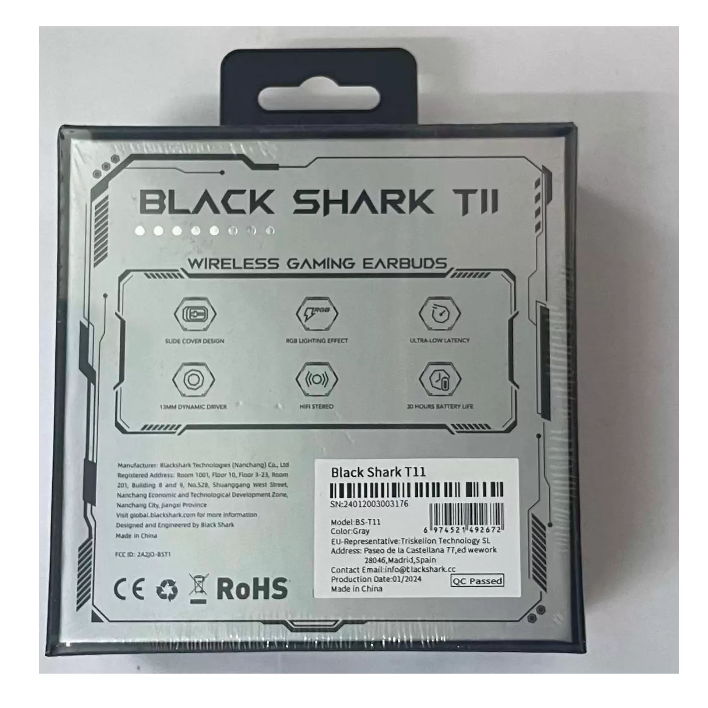 هندزفری بلوتوثی بلک شارک مدل MON MELOBUDS T 11 WIERLESS