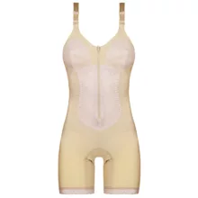 گن زنانه پانیذ مدل یکسره پادار و بدون فنر کد 16140 رنگ کرم